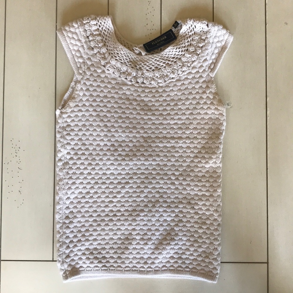 Crochet Knit Top